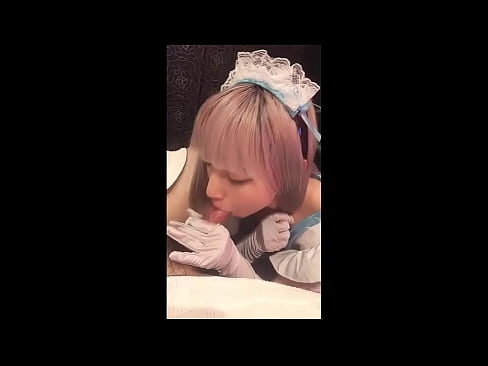 ❤️ Japanski idol [mayuka], kostim francuske sobarice, 1. dio, pušenje i drkanje losionom ️❌ Samo porno na bs.hentai-menu.ru ❌❤